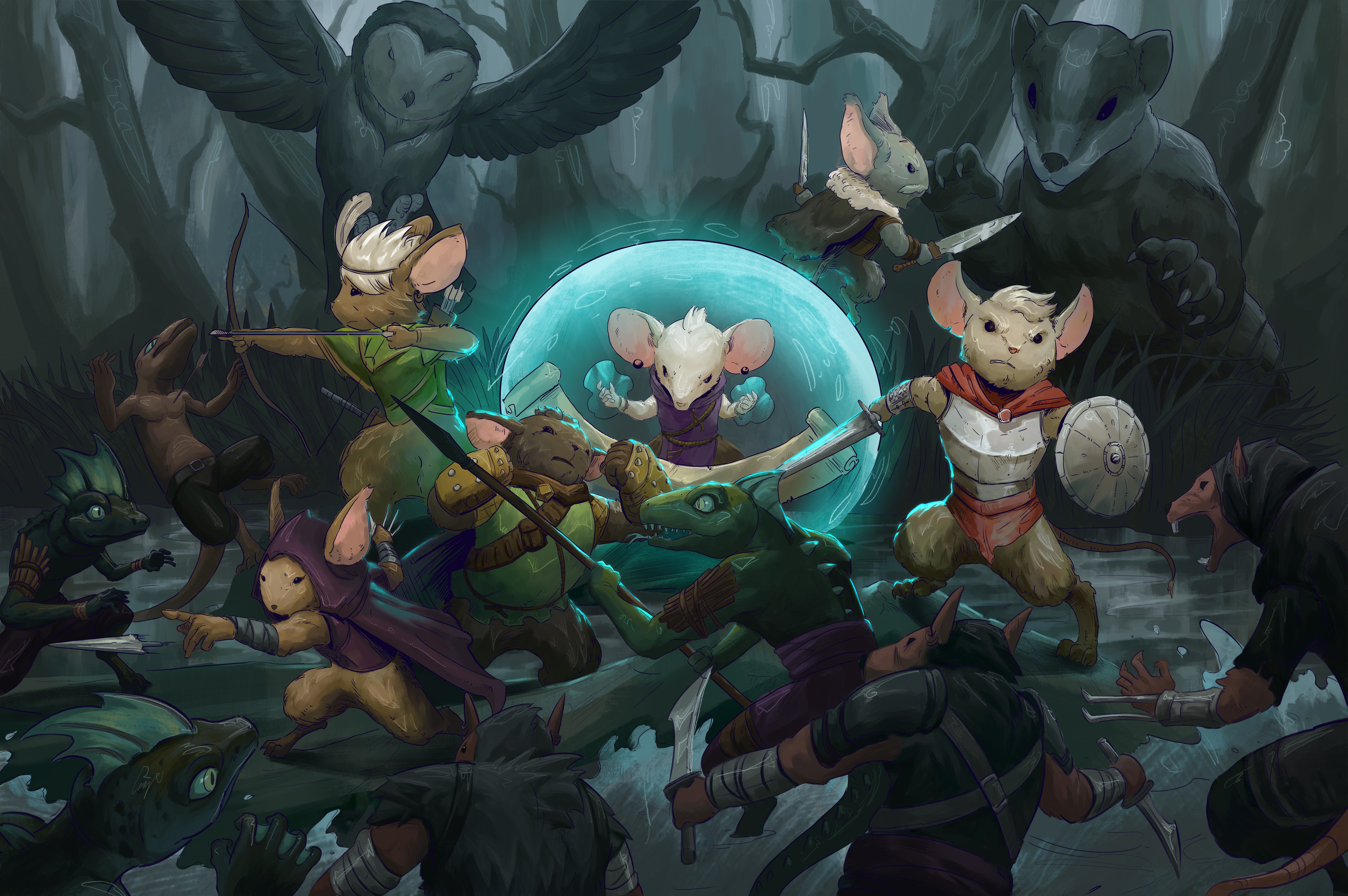 Mice of Legend adventure artwork
